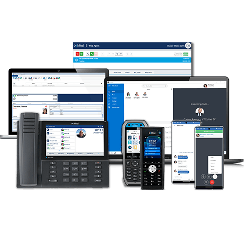 OpenScape Voice Multi-Device Hero Collage