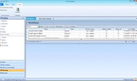 YourSite Explorer Screen