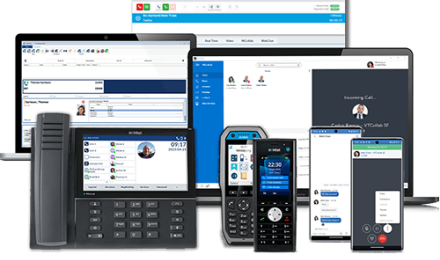 OpenScape Voice Multi-Device Hero Collage